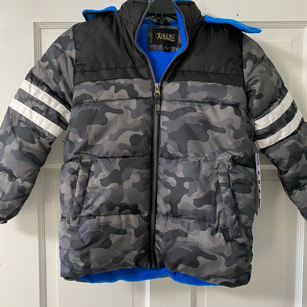 Boys iXtreme Blue Coat NWT